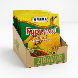 Куркума молотая, 10 г