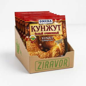 Кунжут белый очищенный, 15 г