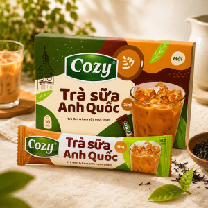 Чай Британский молочный Cozy Trà Sữa Anh Quốc 3 в 1 -170 г (10×17 г)